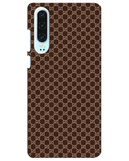 Чохол для Huawei P30 з картинкою «Gucci — шоколадна сітка» Чохол для Huawei P30 з картинкою «Gucci — шоколадна сітка»