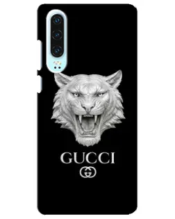 Чохол для Huawei P30 з картинкою «Gucci — срібний лев» Чохол для Huawei P30 з картинкою «Gucci — срібний лев»