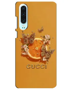 Чохол для Huawei P30 з картинкою «Gucci — золоті метелики» Чохол для Huawei P30 з картинкою «Gucci — золоті метелики»