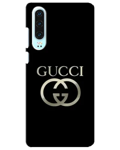 Чохол для Huawei P30 з картинкою «Gucci — золото на чорному» Чохол для Huawei P30 з картинкою «Gucci — золото на чорному»
