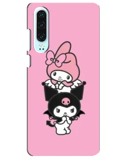Чохол для Huawei P30 з картинкою «My Melody та Kuromi» Чохол для Huawei P30 з картинкою «My Melody та Kuromi»
