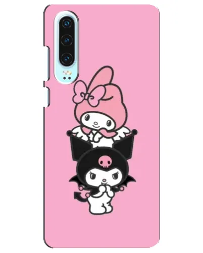 Чохол для Huawei P30 з картинкою «My Melody та Kuromi» Чохол для Huawei P30 з картинкою «My Melody та Kuromi»