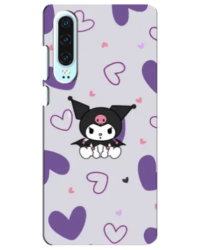 Чохол для Huawei P30 з картинкою «Kuromi та лавандові серця» Чохол для Huawei P30 з картинкою «Kuromi та лавандові серця»