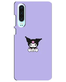 Чохол для Huawei P30 з картинкою «Kuromi — фіолетовий мінімалізм» Чохол для Huawei P30 з картинкою «Kuromi — фіолетовий мінімалізм»