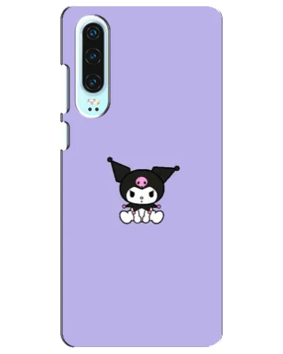 Чохол для Huawei P30 з картинкою «Kuromi — фіолетовий мінімалізм» Чохол для Huawei P30 з картинкою «Kuromi — фіолетовий мінімалізм»