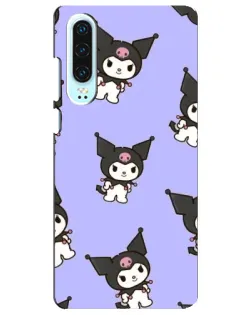 Чохол для Huawei P30 з картинкою «Паттерн з Kuromi» Чохол для Huawei P30 з картинкою «Паттерн з Kuromi»