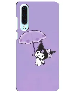 Чохол для Huawei P30 з картинкою «Kuromi з парасолькою» Чохол для Huawei P30 з картинкою «Kuromi з парасолькою»