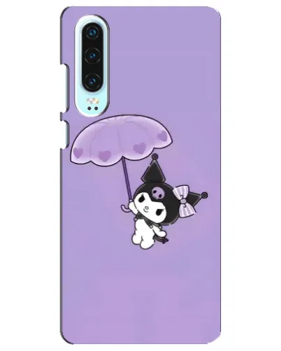 Чохол для Huawei P30 з картинкою «Kuromi з парасолькою» Чохол для Huawei P30 з картинкою «Kuromi з парасолькою»