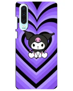 Чохол для Huawei P30 з картинкою «Kuromi та фіолетові серця» Чохол для Huawei P30 з картинкою «Kuromi та фіолетові серця»