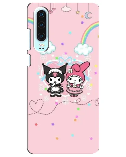 Чохол для Huawei P30 з картинкою «My Melody та Kuromi» Чохол для Huawei P30 з картинкою «My Melody та Kuromi»