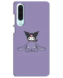 Чохол для Huawei P30 з картинкою «Kuromi на ліловому фоні» Чохол для Huawei P30 з картинкою «Kuromi на ліловому фоні»
