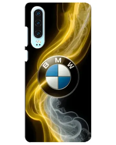 Чохол для Huawei P30 з картинкою «Золотистий дим BMW» Чохол для Huawei P30 з картинкою «Золотистий дим BMW»
