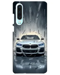 Чохол для Huawei P30 з картинкою «BMW у світлі фар» Чохол для Huawei P30 з картинкою «BMW у світлі фар»