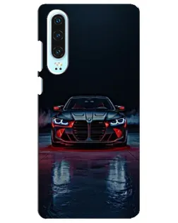 Чохол для Huawei P30 з картинкою «BMW на мокрій дорозі» Чохол для Huawei P30 з картинкою «BMW на мокрій дорозі»