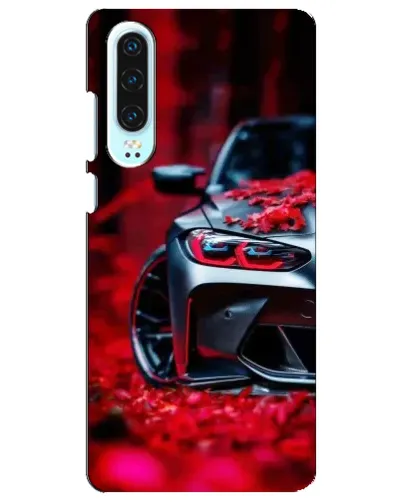 Чохол для Huawei P30 з картинкою «Спортивна BMW та квіти» Чохол для Huawei P30 з картинкою «Спортивна BMW та квіти»