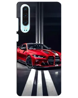 Чохол для Huawei P30 з картинкою «Червона BMW на дорозі» Чохол для Huawei P30 з картинкою «Червона BMW на дорозі»