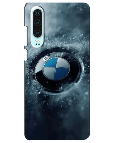 Чехол для Huawei P30 с картинкой «Логотип BMW — лед» Чехол для Huawei P30 с картинкой «Логотип BMW — лед»