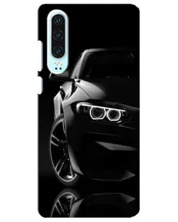 Чохол для Huawei P30 з картинкою «Чорна BMW — профіль» Чохол для Huawei P30 з картинкою «Чорна BMW — профіль»