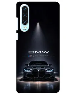 Чохол для Huawei P30 з картинкою «BMW крізь нічне місто» Чохол для Huawei P30 з картинкою «BMW крізь нічне місто»