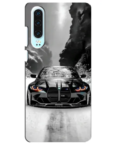 Чохол для Huawei P30 з картинкою «BMW — акварельний дрифт» Чохол для Huawei P30 з картинкою «BMW — акварельний дрифт»