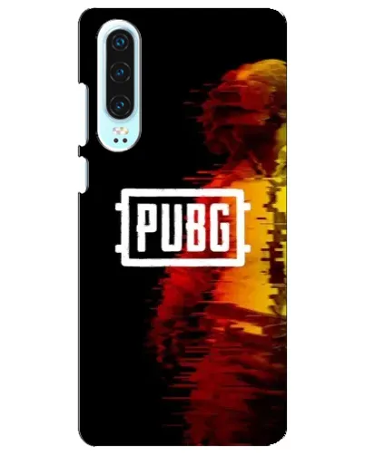 Чохол для Huawei P30 з картинкою «Яскравий логотип PUBG»
