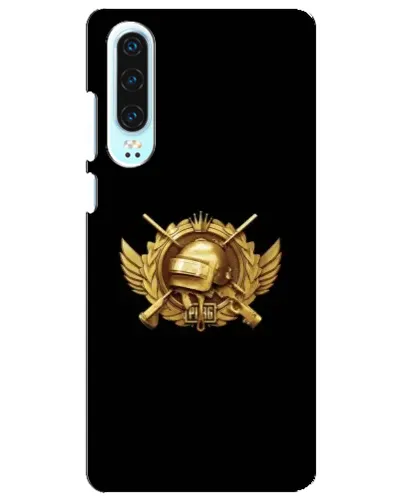 Чохол для Huawei P30 з картинкою «PUBG — помаранчевий градієнт»