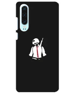 Чохол для Huawei P30 з картинкою «PUBG — силует воїна» Чохол для Huawei P30 з картинкою «PUBG — силует воїна»