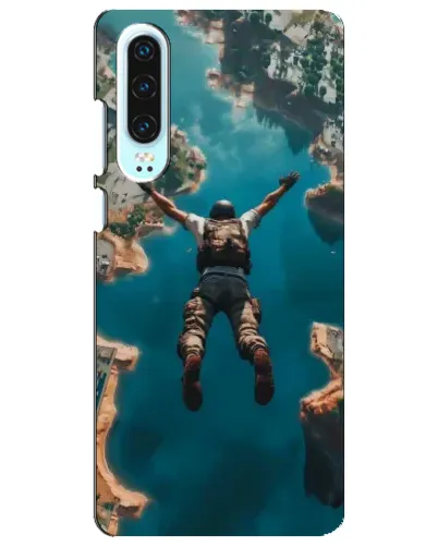 Чохол для Huawei P30 з картинкою «PUBG — вільне падіння»