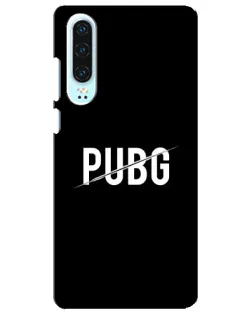 Чохол для Huawei P30 з картинкою «PUBG — білий логотип» Чохол для Huawei P30 з картинкою «PUBG — білий логотип»