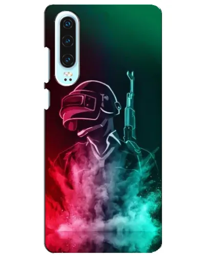 Чохол для Huawei P30 з картинкою «PUBG — вогняний воїн»