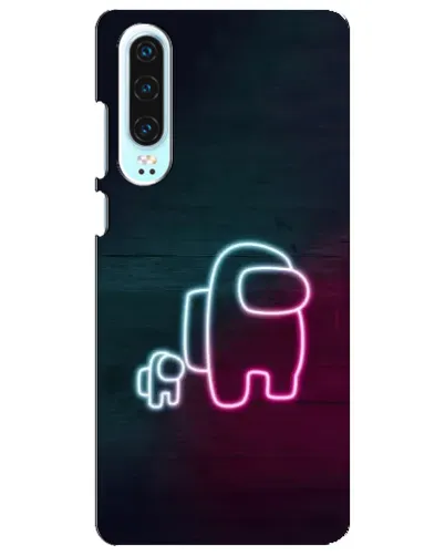 Чохол для Huawei P30 з картинкою «Among Us неон-арт» Чохол для Huawei P30 з картинкою «Among Us неон-арт»
