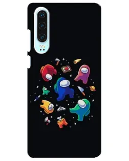 Чохол для Huawei P30 з картинкою «Among Us космос» Чохол для Huawei P30 з картинкою «Among Us космос»