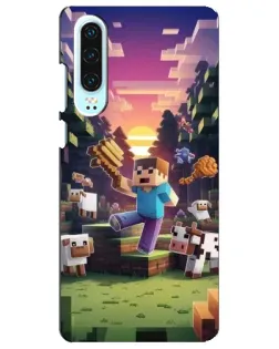 Чохол для Huawei P30 з картинкою «Стів на фермі» Чохол для Huawei P30 з картинкою «Стів на фермі»