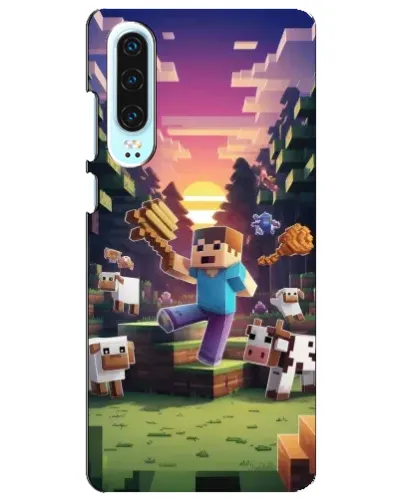 Чохол для Huawei P30 з картинкою «Стів на фермі»