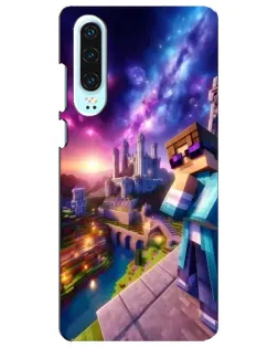 Чохол для Huawei P30 з картинкою «Стів та космос» Чохол для Huawei P30 з картинкою «Стів та космос»