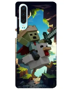 Чохол для Huawei P30 з картинкою «Стів та гусь» Чохол для Huawei P30 з картинкою «Стів та гусь»
