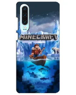 Чохол для Huawei P30 з картинкою «Minecraft льодянийсвіт» Чохол для Huawei P30 з картинкою «Minecraft льодянийсвіт»