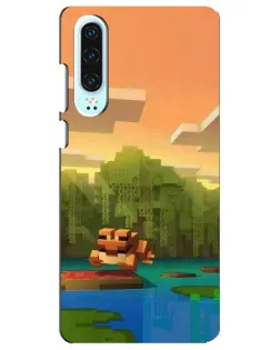Чохол для Huawei P30 з картинкою «Майнкрафт захід сонця» Чохол для Huawei P30 з картинкою «Майнкрафт захід сонця»
