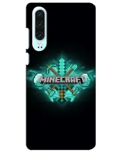 Чохол для Huawei P30 з картинкою «Minecraft Diamond лого» Чохол для Huawei P30 з картинкою «Minecraft Diamond лого»