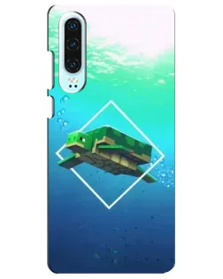 Чохол для Huawei P30 з картинкою «Черепаха Minecraft» Чохол для Huawei P30 з картинкою «Черепаха Minecraft»