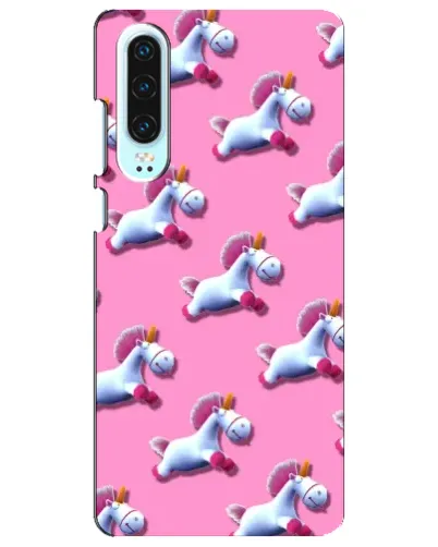 Чехол для Huawei P30 с картинкой «Единороги на розовом» Чехол для Huawei P30 с картинкой «Единороги на розовом»