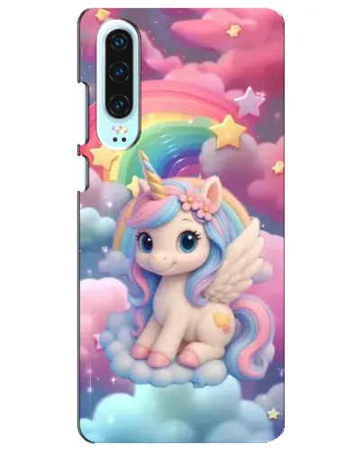 Чехол для Huawei P30 с картинкой «Маленький единорог» Чехол для Huawei P30 с картинкой «Маленький единорог»
