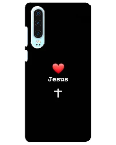 Чохол для Huawei P30 з картинкою «Серце - Jesus» Чохол для Huawei P30 з картинкою «Серце - Jesus»