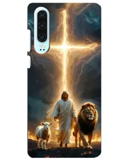 Чохол для Huawei P30 з картинкою «Лев Юди та Світло» Чохол для Huawei P30 з картинкою «Лев Юди та Світло»