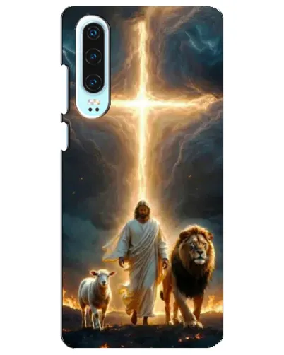 Чохол для Huawei P30 з картинкою «Лев Юди та Світло» Чохол для Huawei P30 з картинкою «Лев Юди та Світло»