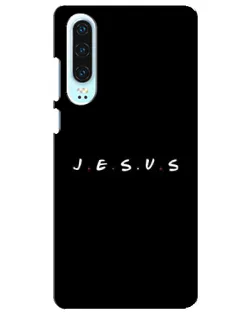 Чохол для Huawei P30 з картинкою «Крапки віри J.E.S.U.S.»