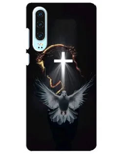 Чохол для Huawei P30 з картинкою «Голуб та Світло»