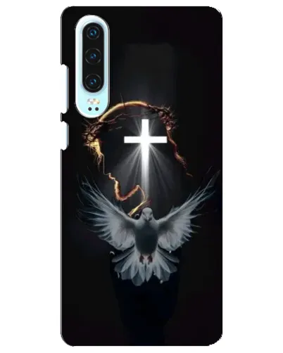 Чохол для Huawei P30 з картинкою «Голуб та Світло» Чохол для Huawei P30 з картинкою «Голуб та Світло»