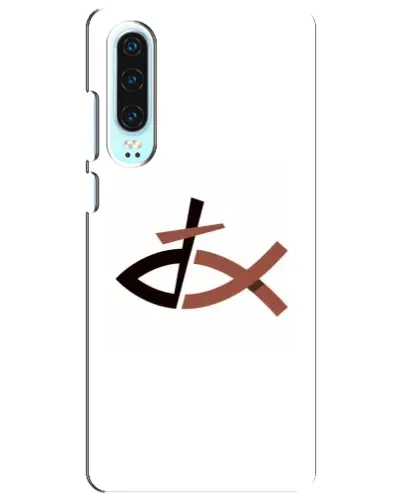 Чохол для Huawei P30 з картинкою «Риба та хрест» Чохол для Huawei P30 з картинкою «Риба та хрест»