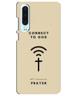 Чехол для Huawei P30 с картинкой «Молитва Connect» Чехол для Huawei P30 с картинкой «Молитва Connect»